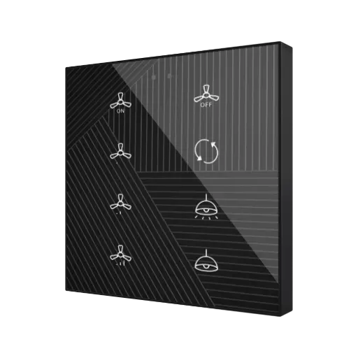 [ZEZVIFR8C360] Zennio Flat RGB 8 (Custom 360°)