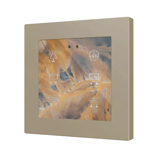 [ZEZVIFR55X6C360] Zennio Flat RGB 55 X6 (Custom 360°)