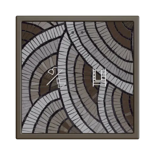 [ZEZVIFR70X2C360] Zennio Flat RGB 70 X2 (Custom 360°)