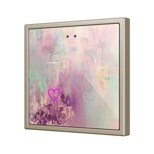 [ZEZVIFR70X4C360] Zennio Flat RGB 70 X4 (Custom 360°)