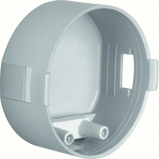[BH9182001] Berker Integro - Boîtier à encastrer 45mm plat avec serre-câble (Gris) - UE=100