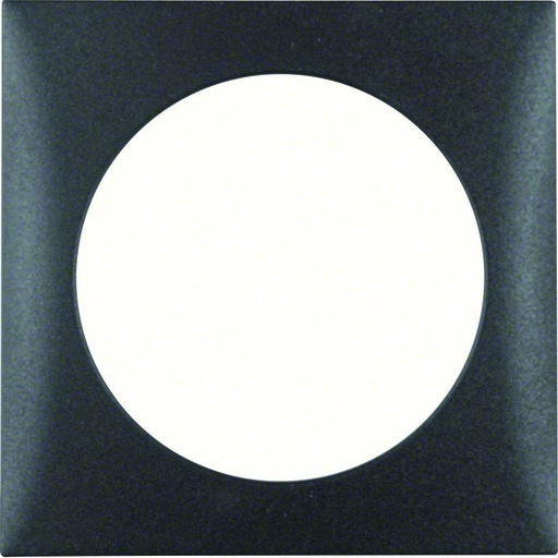 [BH918272505] Berker Integro Flow - 1-v afdekraam (Mat antraciet) - VPE=10