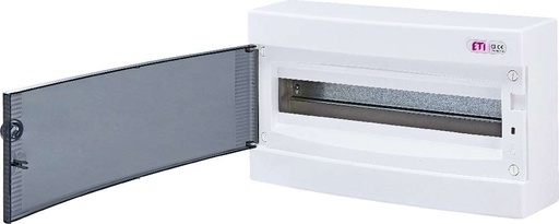 [ET1101002] ETI DIDO - Boite à fusibles ECT18PT (Porte transparente)