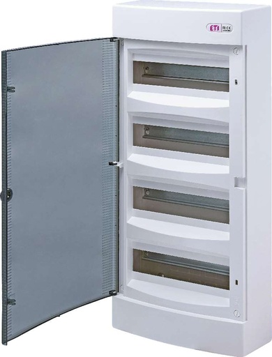 [ET1101020] ETI DIDO - Boite à fusibles ECT48PT (Porte transparente)