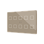Zennio Flat XL X10 (Champagne)
